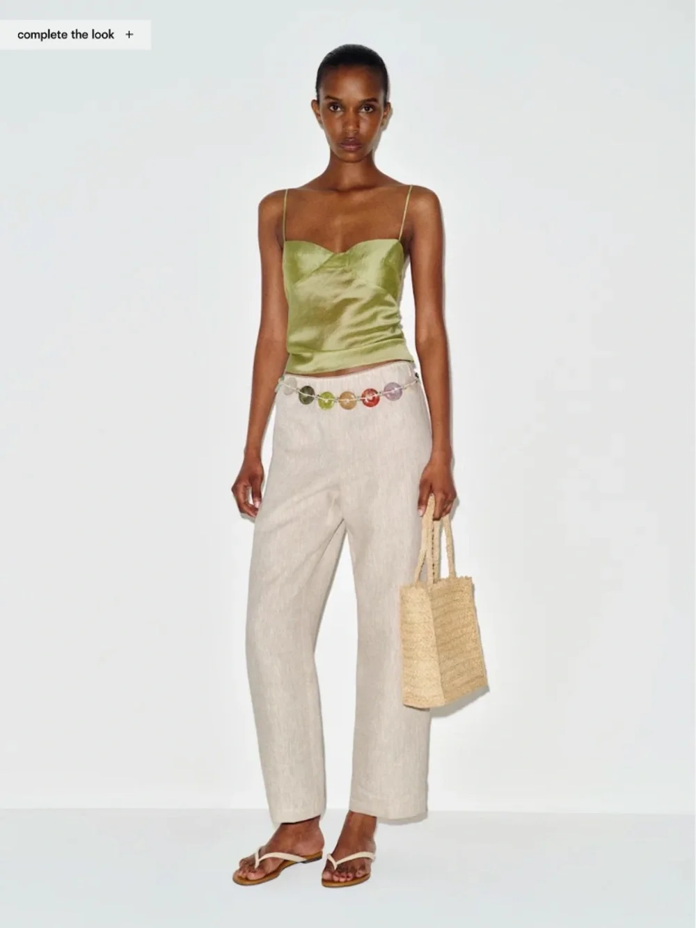 Reformation Lilah Linen Pant